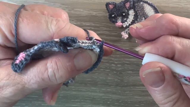 Crochet Possum Tutorial – Crochet Applique Tutorial