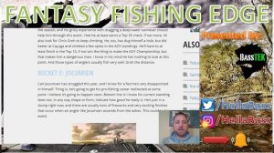 Tenkiller Lake Bassmaster Elite Fantasy Fishing Edge Picks Podcast #21