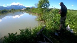 Рыбалка Осетия. Красивое озеро в Тарском