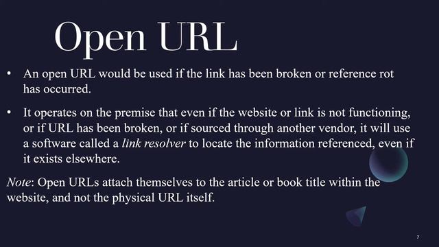 Link Rot, Reference Rot, and Link Resolvers