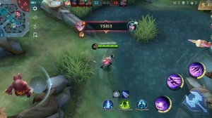 Играю в мобайл легенд.