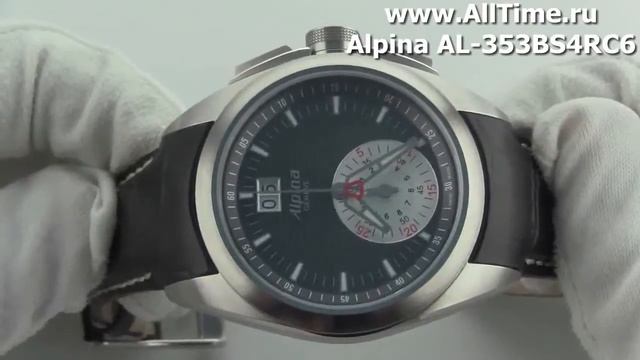 Мужские наручные швейцарские часы Alpina AL-353BS4RC6 смотреть онлайн