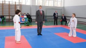 Соревнования по всестилевому каратэ. Апшеронск 31.01.2021г. Кумите сёбу-иппон. Девочки 10-11 лет.