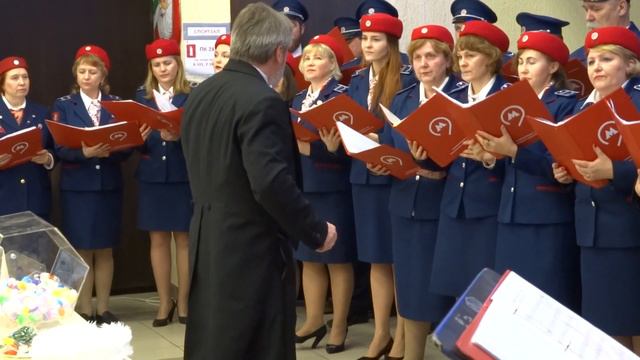 При лужку. Акапелло. Новогодний корпоратив. 22.12.17