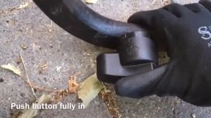 How to operate Brink removable towbar