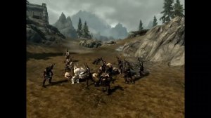 Skyrim Battles - 10 Forsworn Briarhearts vs 10 Draugr Death Overlords [Master Settings]