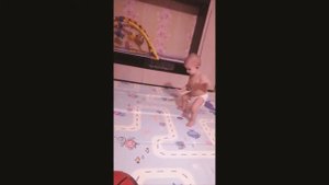 Видео-поздравление крестнице в её первый день рождения) Я люблю тебя))))
