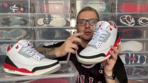 Обзор кроссовок №70: Air Jordan III Retro ''Fire Red''