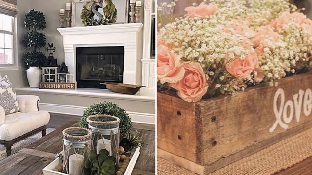 ❤ DIY Rustic Shabby chic style Summer Centerpiece decor Ideas❤ | Home decor Ideas | Flamingo Mango смотреть онлайн