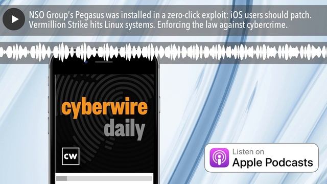 NSO Group’s Pegasus was installed in a zero-click exploit: iOS users should patch. Vermillion Strik смотреть онлайн