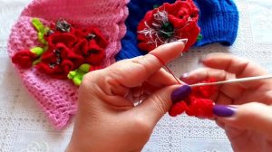 Красивый Мак с Бутоном\Как Связать Мак Крючком