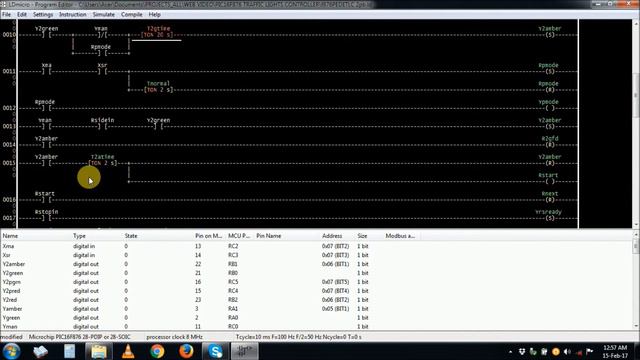 PIC16F876 TRAFFIC LIGHTS CONTROLLER part 2 of 2 WITH CODE смотреть онлайн