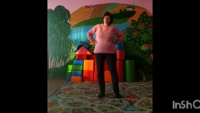 Танок "Капосний дощик". Молодша група.
