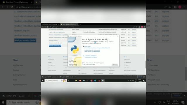 How to install Python on windows 11 | Python installation in windows 11 | Python tutorial