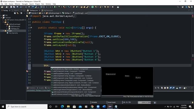 Java GUI Crash Course Tutorial #8 - Layout Managers In Java GUI Explained