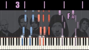 Pyramid Song - Radiohead | Piano tutorial + chords | Melody | Counting