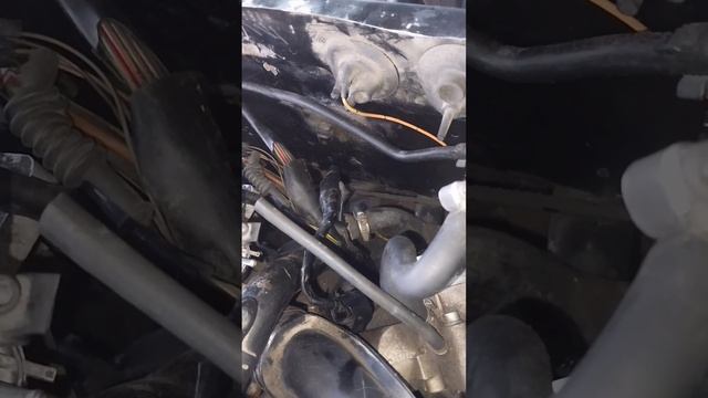 AUDI A6 c5 1999 1.8 Датчик температуры и тормозная трубка пракачка тормозов . смотреть онлайн