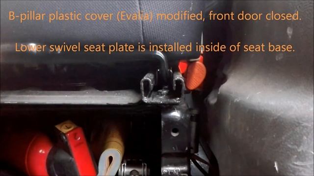 Finished: Drehsitze DIY swivel seats for driver and passenger side [ Nissan NV200 Evalia ] смотреть онлайн
