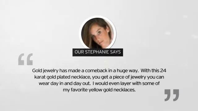 24 Karat Yellow Gold Overlay Link Chain Necklace. 18 Inches Long - SuperJeweler.com смотреть онлайн