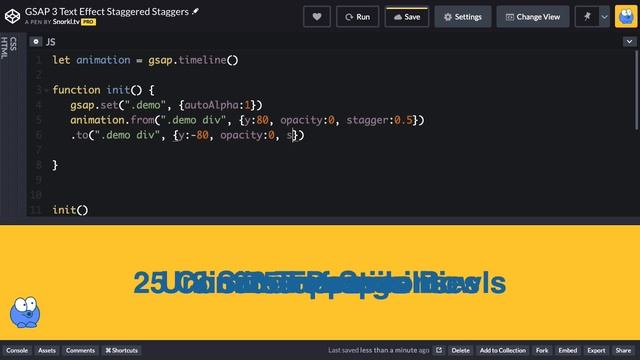 GSAP 3 Staggered Staggers for Enter and Leave Animations with GreenSock смотреть онлайн