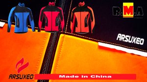 китайская весенне-осенняя куртка для велосипедиста ARSUXEO.