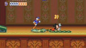 World of Illusion Starring Mickey Mouse and Donald Duck Sega Genesis 2 player 60fps