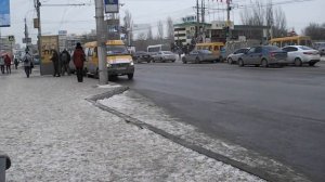 Маршрутка зимой Маршрутное такси для детей