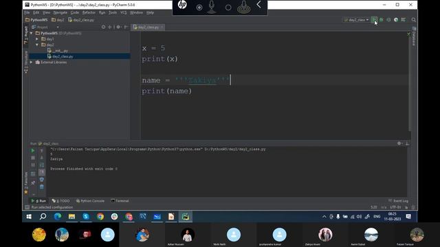 Python 02: Keywords | Identifiers | Variables | Comments | f- String in Python | Basic Programs