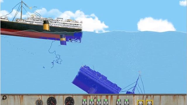 Титаник тонет смотреть онлайн