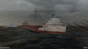 SS Edmund Fitzgerald Sinks Like Titanic