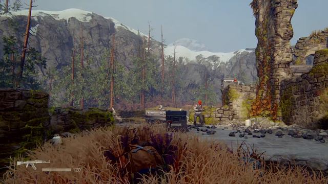 Uncharted™ 4: Великолепная физика сползания трупа с камня смотреть онлайн