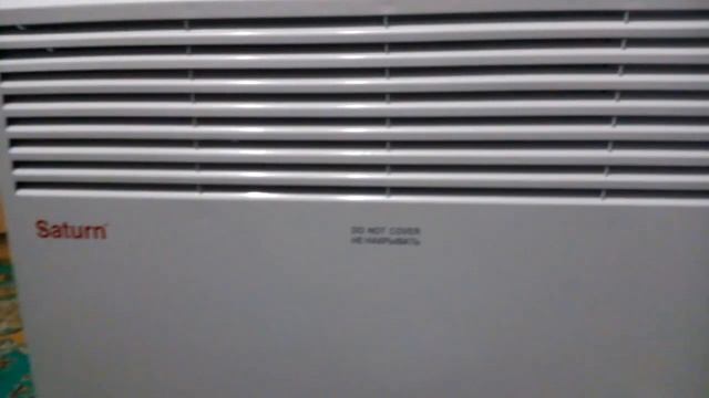 Конвекционный обогреватель Saturn ST-HT0476 Распаковка, Обзор, Как работает