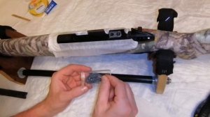 Планка вивер на карабин. Установка. Покраска ложи. Обклейка.