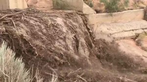 Monstrous Flash Flood & Debris Flow l Johnson Canyon, UT 7/16/2018
