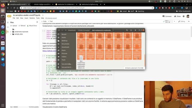 DATA SCIENCE: CARICAMENTO e PREPROCESSING DATI (Python, Colab, Pandas) смотреть онлайн