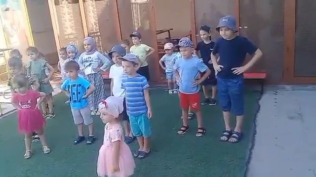 зарядка в садике #грозный#чечня смотреть онлайн
