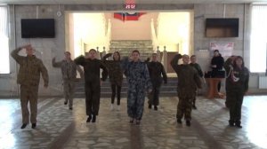 Флешмоб студенток к 23 февраля 2018