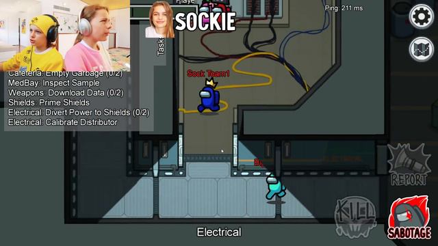 AMONG US BUT IT'S TEAM VS TEAM w/ The Norris Nuts смотреть онлайн