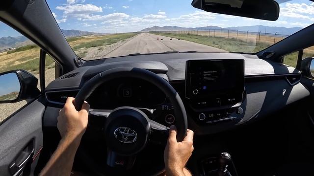 The 2023 Toyota GR Corolla is Impossible to Drive Without Smiling (POV First Drive) смотреть онлайн