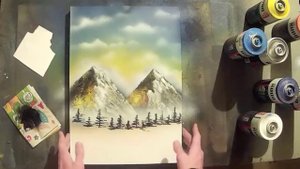 Рисование баллончиками | Обучение | Spray Paint Art Tutorial
