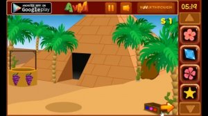 Desert Egypt Pyramid Escape Game Walkthrough