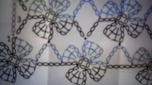 Узор крючком Цветочки (безотрывное вязание мотивов крючком). Часть 1