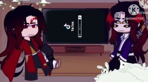 •|Yoriichi and Kokoshibou react to Tanjiro and Nezuko 3 Season|•//KNY//gacha club ??/??