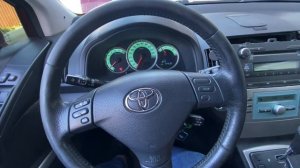 Toyota Corolla Verso замена робота на автомат