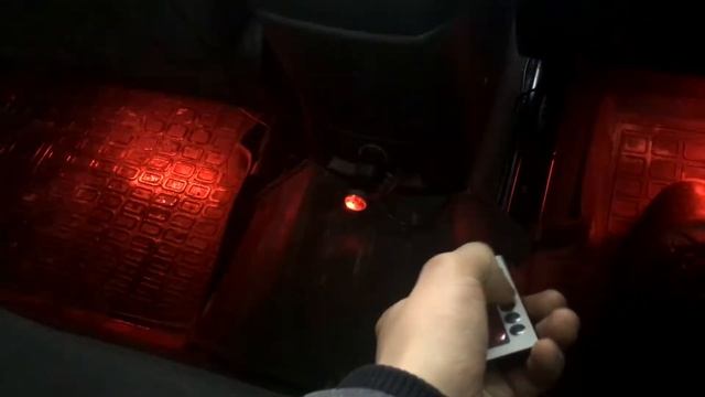 LED ПОДСВЕТКА САЛОНА ОТ ПРИКУРИВАТЕЛЯ И LED ЛАМПА ОТ АКБ С ALIEXPRESS смотреть онлайн
