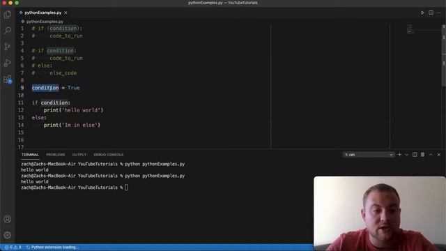 How To Write An If Else Statement In Python