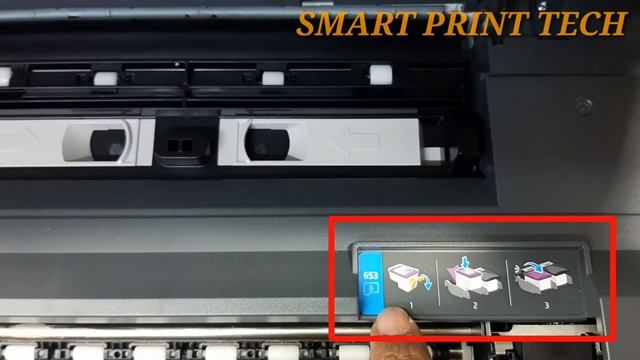 Remove or Replace Cartridges from HP Deskjet 6075 Printer смотреть онлайн