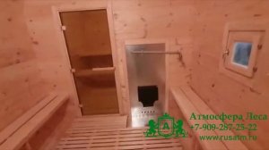 Баня бочка квадро 6 метров увеличенного диаметра