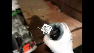 БЕНЗОПИЛА STIHL MS 180 плохо заводится - ремонт карбюратора