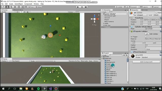 Tutorial Game Unity 3D - Level Design in Game 3D (Roll a Ball) смотреть онлайн